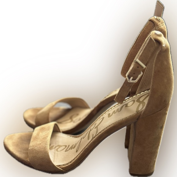 Sam Edelman Shoes - Sam Edelman | “Yaro” Block Heel in Oatmeal Suede, US Women’s Size 7.5